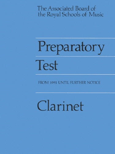 Prep Test Clarinet Old