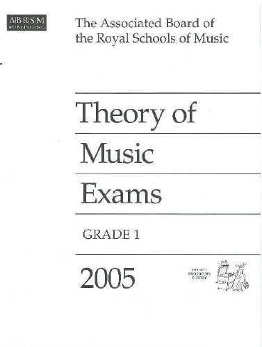 AB Theory Gr1 2005 Paper