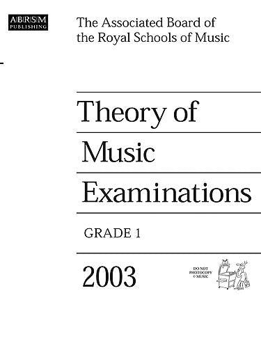 AB Theory Gr1 2003 Paper