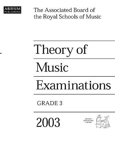 AB Theory Gr3 2003 Paper