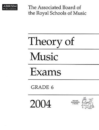 AB Theory Gr6 2004 Paper