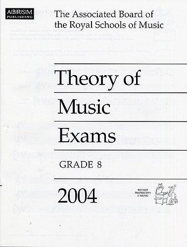 AB Theory Gr8 2004 Paper