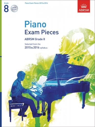 AB Piano Exam Pieces Gr8+2CD 15-16