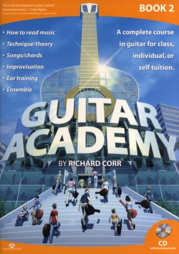 Guitar Academy bk2 & cd Corr