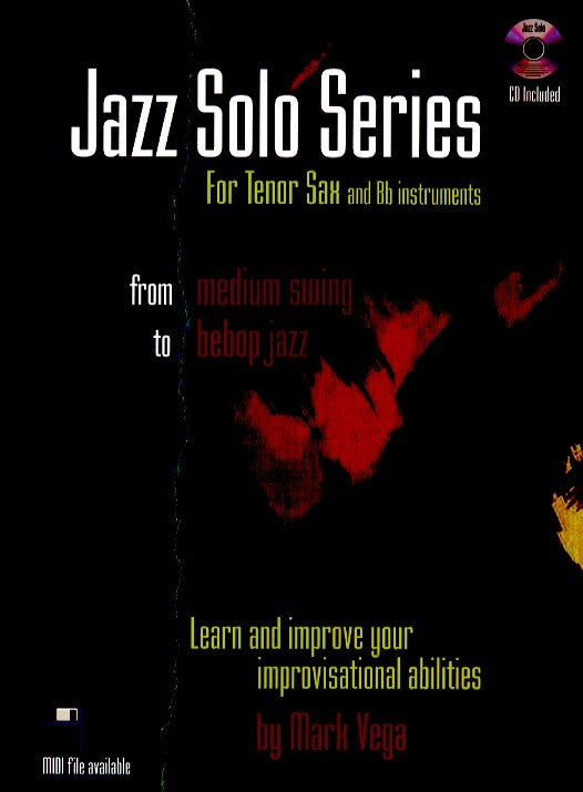 Jazz Solo Series Tenor Sax+CD Vega ADG