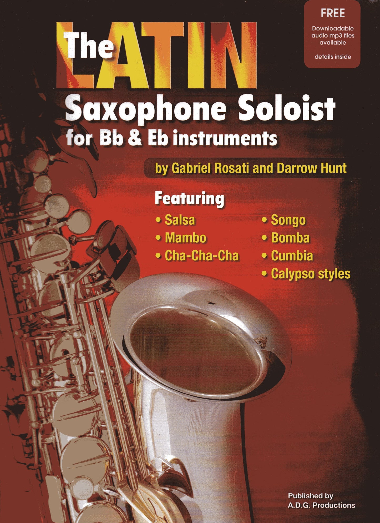 Latin Saxophone Soloist Bb&Eb Bk+Aud HL