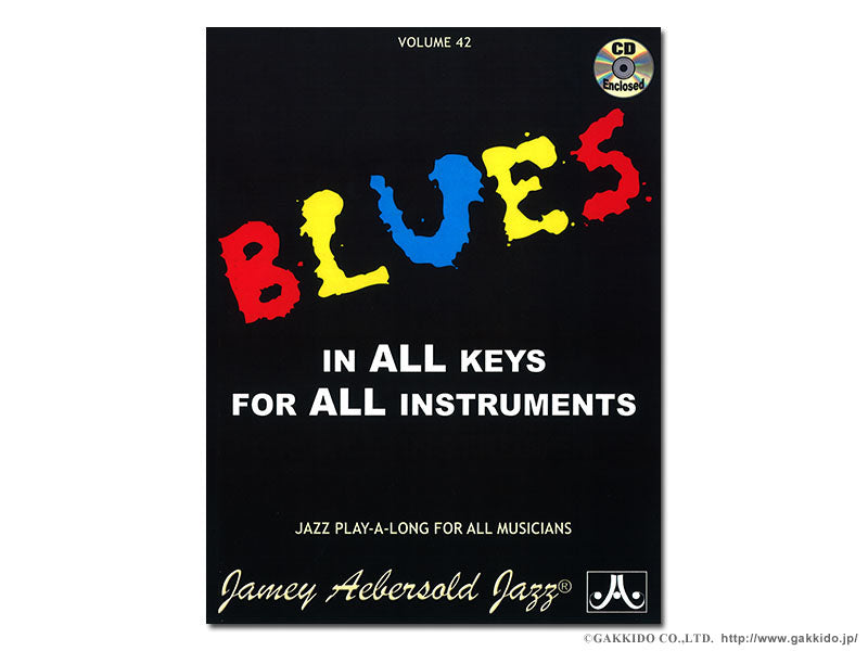 Blues in All Keys Vol42 Jamey Aebersold