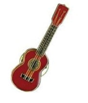 Pin Mini Ukulele Red