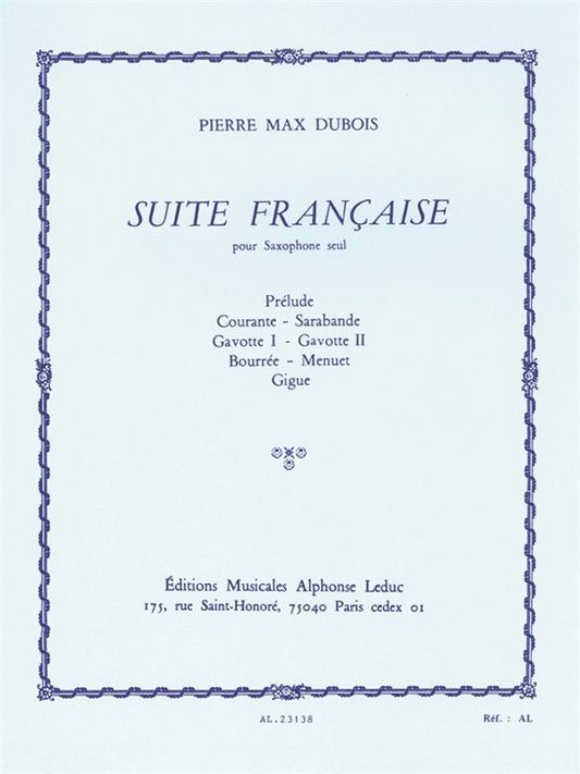 Dubois Suite Francaise Sax LED