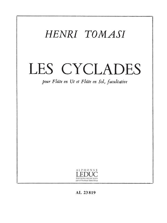 Tomasi Les Cyclades Flt LEDUC