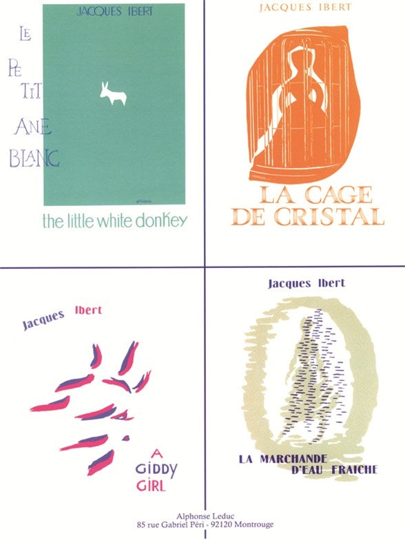 Ibert 4 Pieces Celebres Inc. Le Petit A
