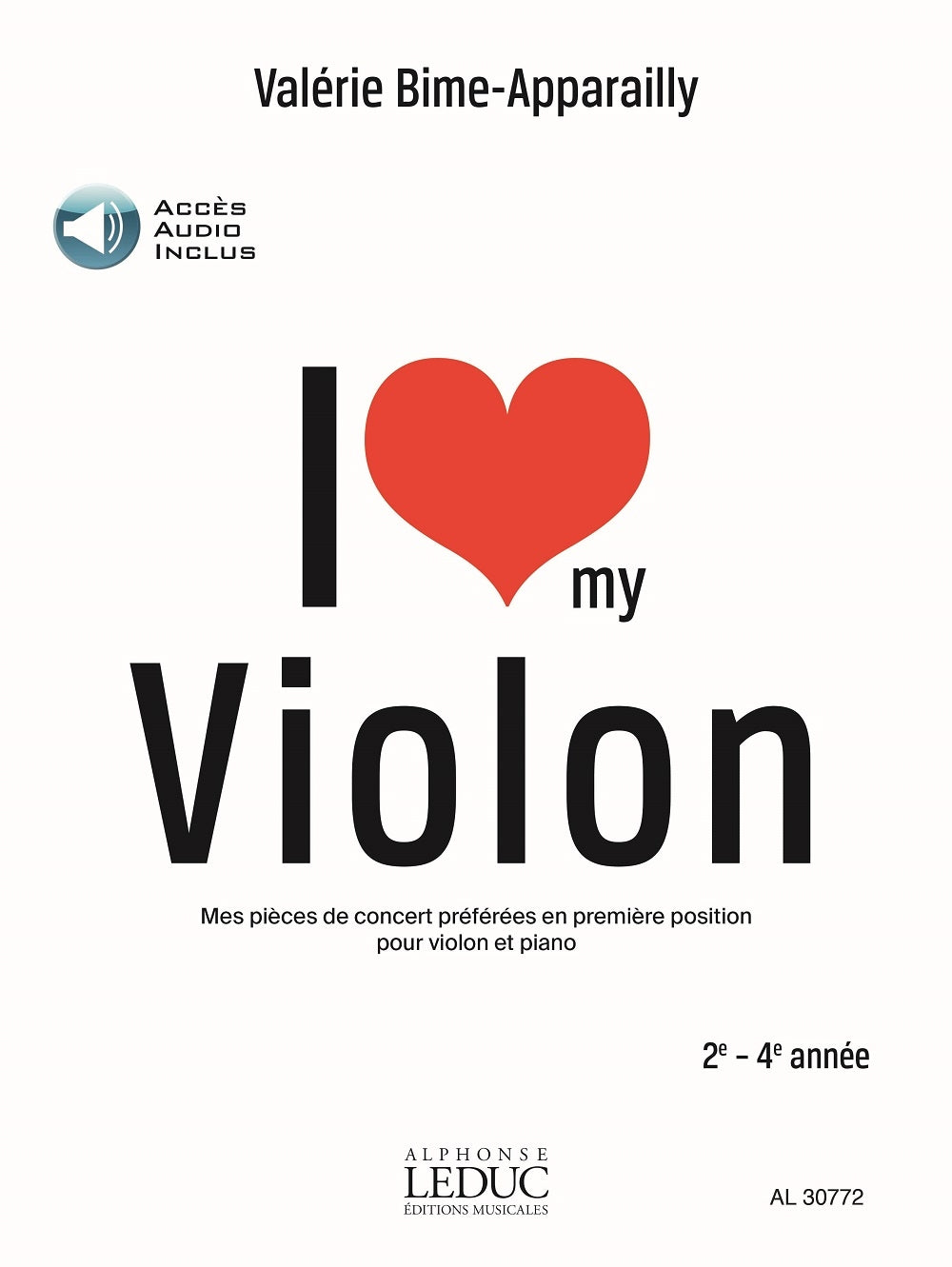 I ❤️ My Violon Bime-Apparailly LEDUC