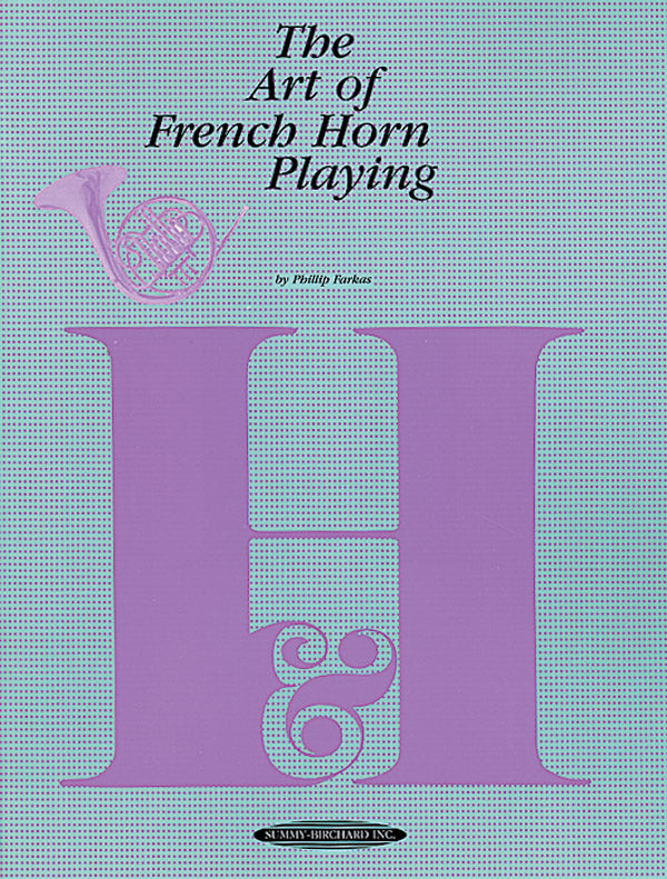 Art Of French Horn Playing ALF Farkas