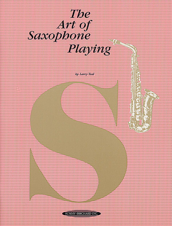 Art of Saxophone Playing Teal PINK