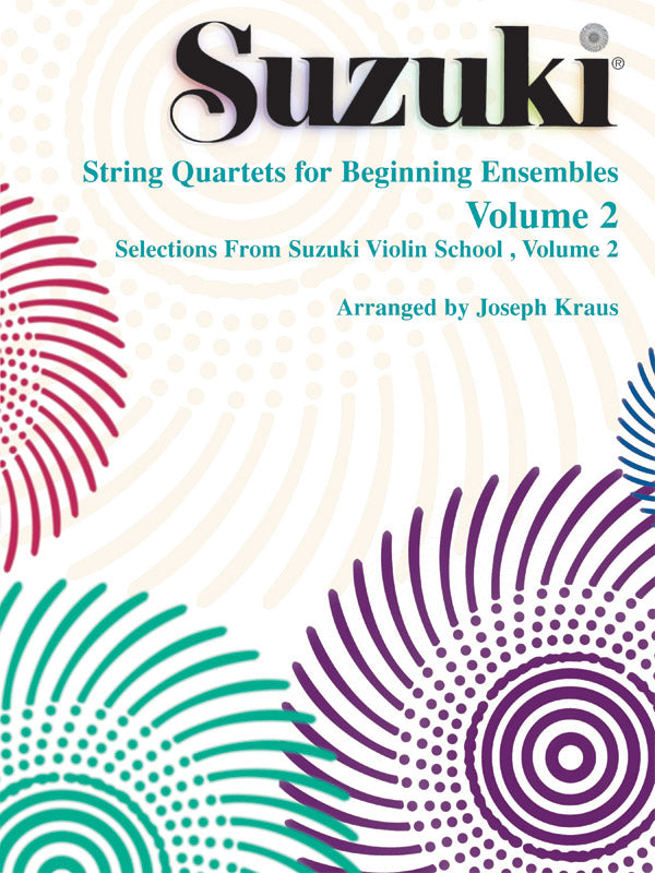 Suzuki String 4tet Beg Ens Vol2