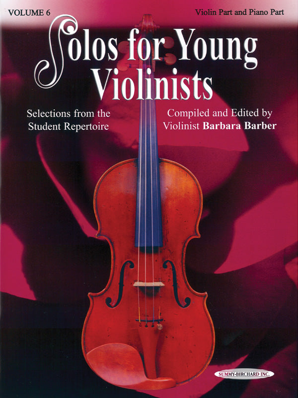 Solos for Young Vlnists Vol6 Vln&Pno Al