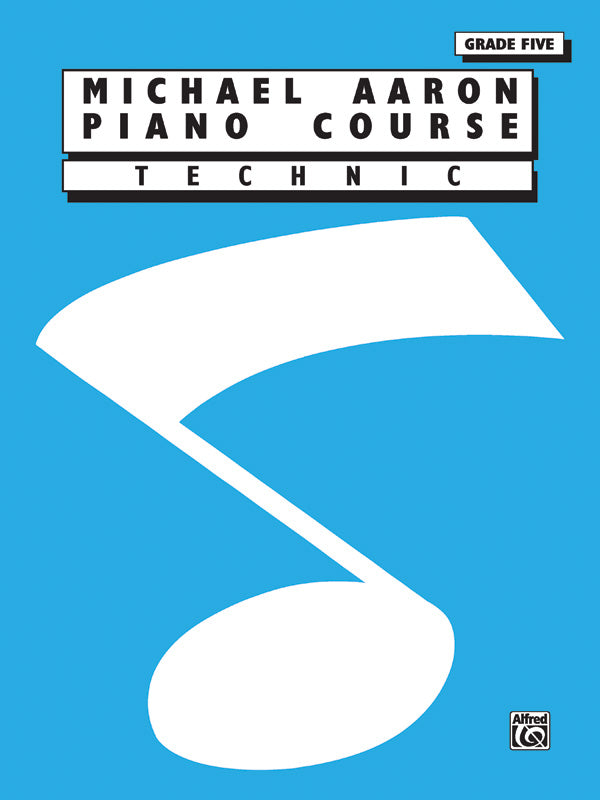 Aaron Piano Course Technic Gr5 Blue ALF