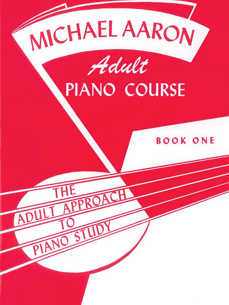 Aaron Adult Pno Course Bk1 Red