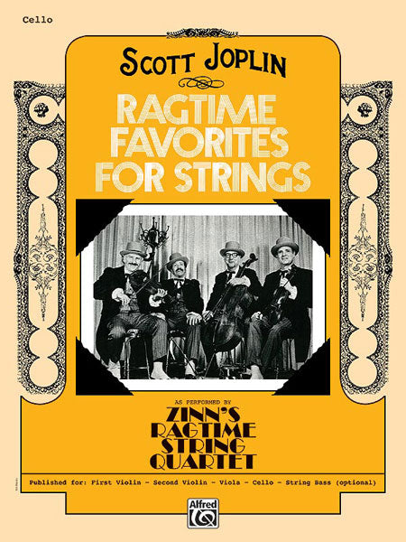 Joplin Ragtime Favourites Strings Cello