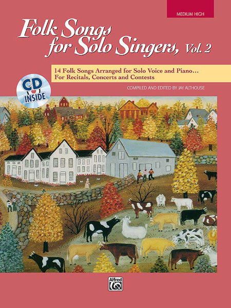 Folk Songs for Solo Singers Vol2 MH Bk+