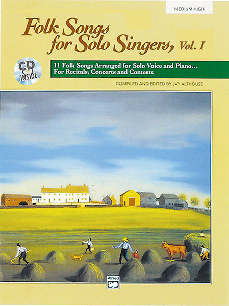 Folk Songs for Solo Singers Vol1 MH+CD