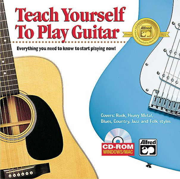 Teach yourself to play Guitar CD Rom Je