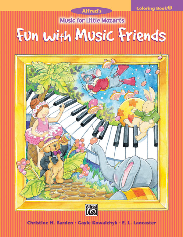 Music for Little Mozarts Colouring Bk1