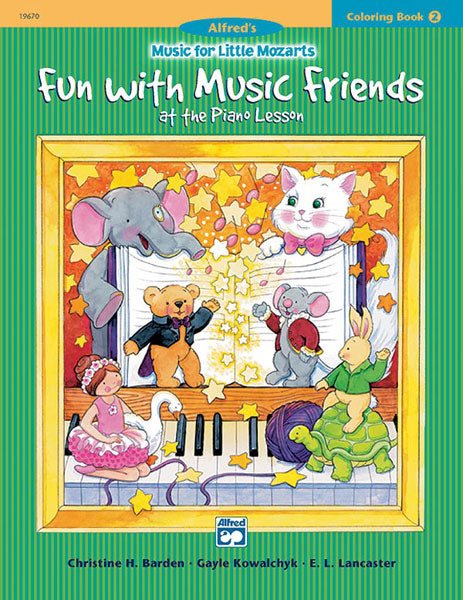 Music for Little Mozarts Colouring Bk2