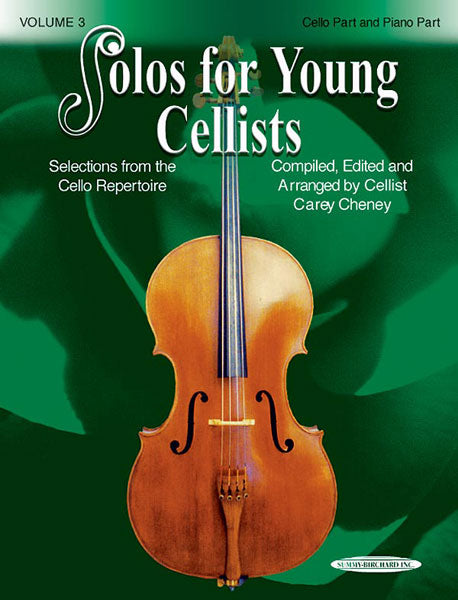Solos For Young Cellists Vol3