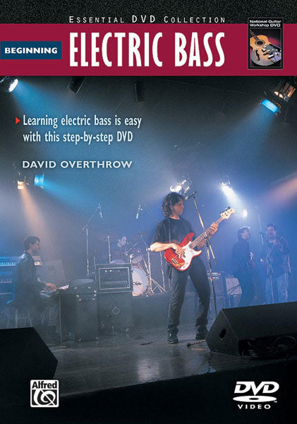 Beginning Electric Bass DVD David Overt