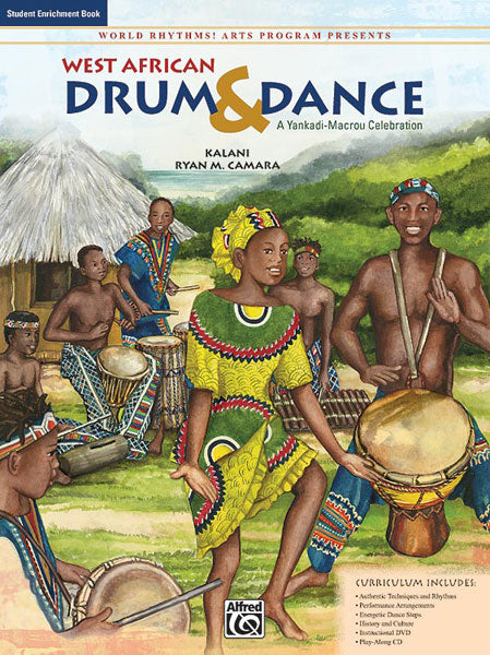 West African Drum&Dance Student bk&cd A