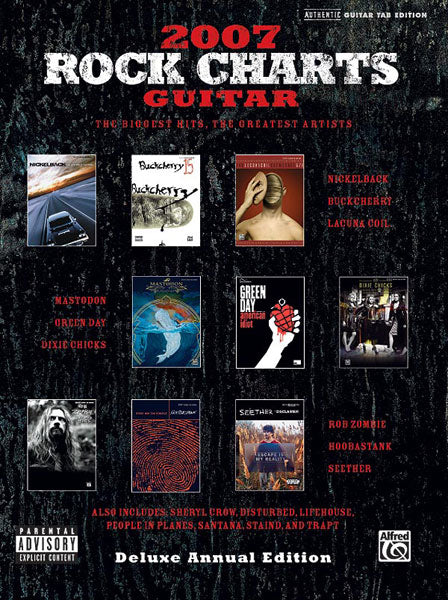 2007 Rock Charts Guitar TAB