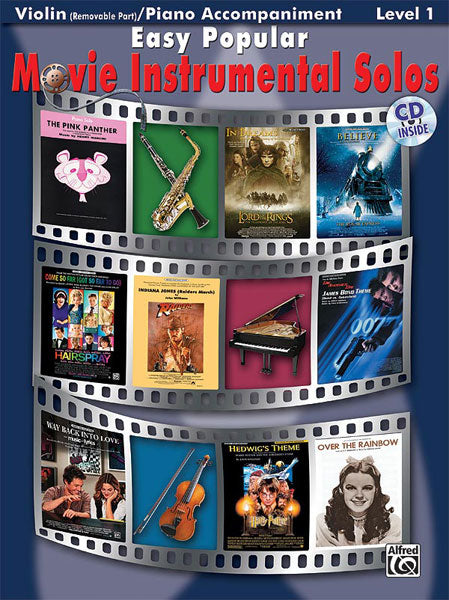 Easy Popular Movie Solos Level 1 Vln+CD