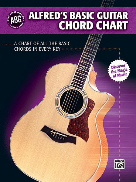 Alfreds Basic Gtr Chord Chart