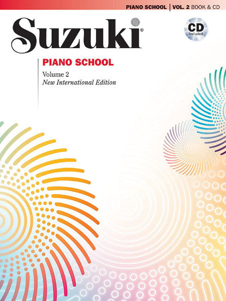 Suzuki Pno School Vol2 Part+CD REV ED