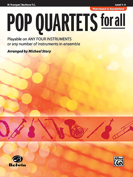 Pop Quartets for All Tpt Bari TC Alfred