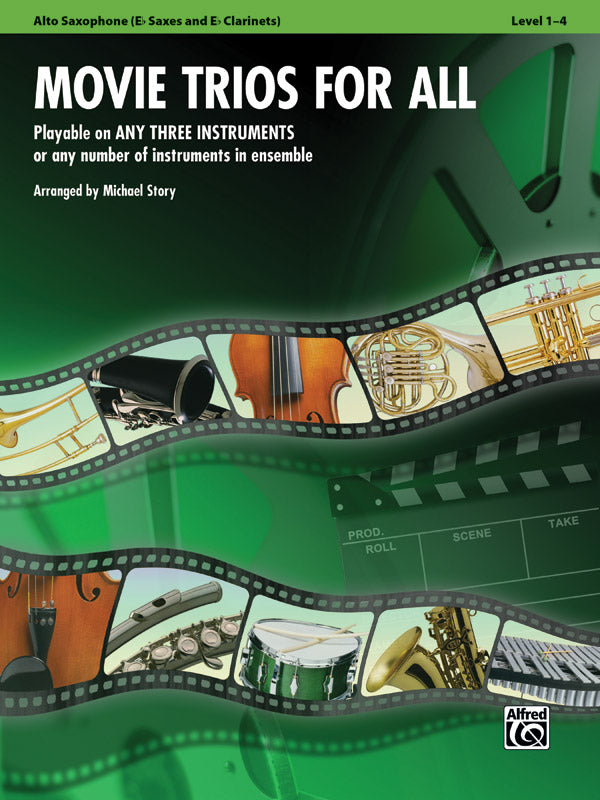 Movie Trios For All Alto Sax ALF