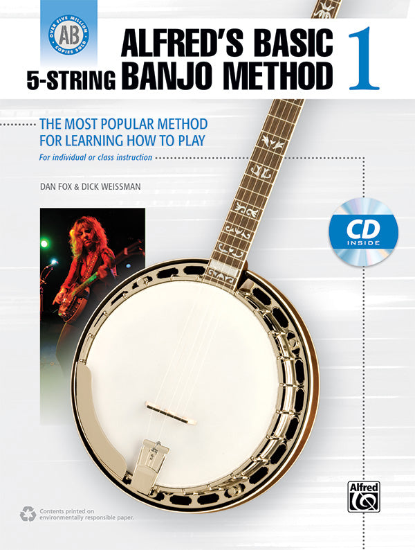 Alfreds Basic Banjo Method Bk1+CD