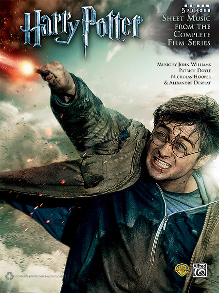 Harry Potter Complete Series ~ 5-Finger Piano