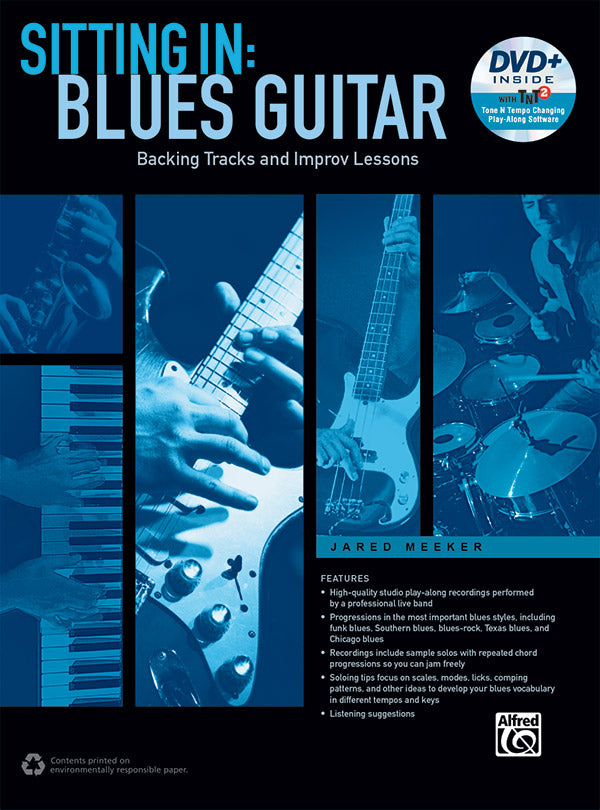 Sitting In Blues Gtr Bk+DVD ALF