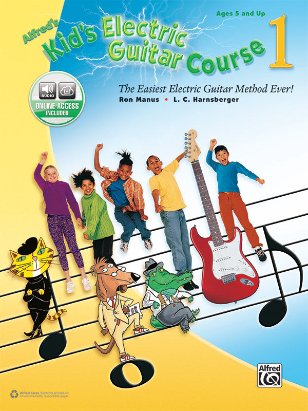 Alfreds Kids Electric Gtr Course 1 + V