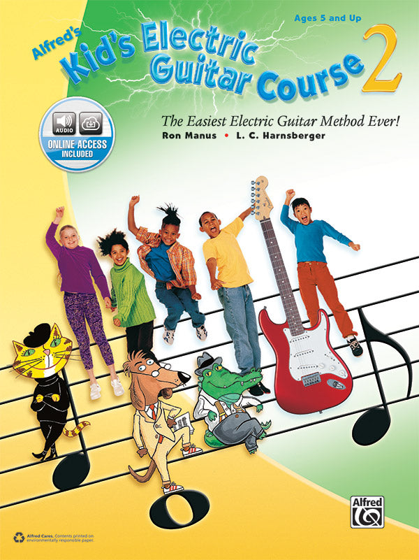 Alfreds Kids Electric Gtr Course 2 + V