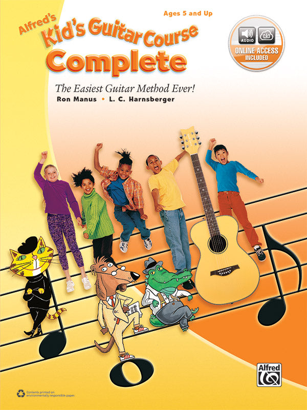 Alfreds Kids Guitar Course Complete + c