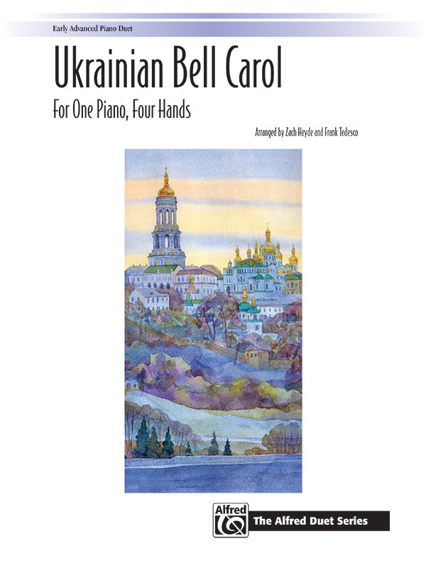 Ukrainian Bell Carol Piano Duet Heyde/Ted