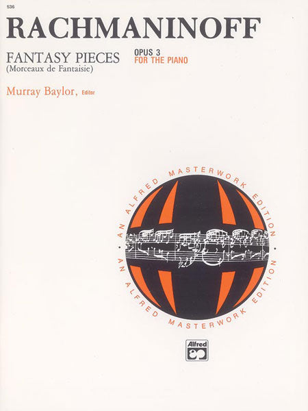 Rachmaninoff Fantasy Pieces Op3 Pno ALF