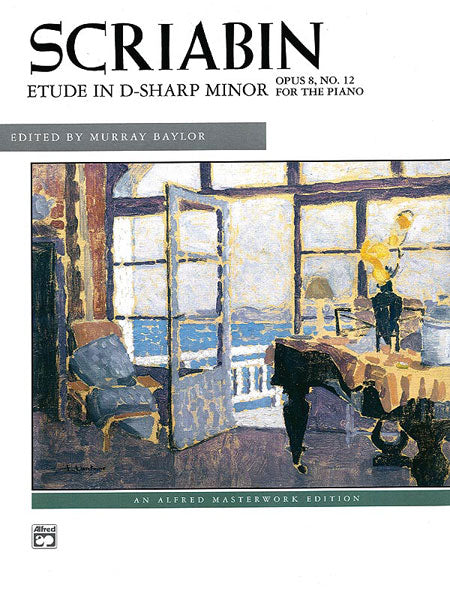 Scriabin Etude in D, min Op8/12 Pno ALF