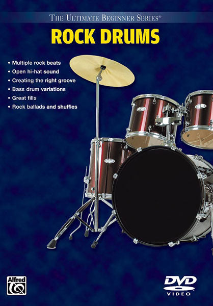 Ult Beg Rock Drums DVD Step 1&2