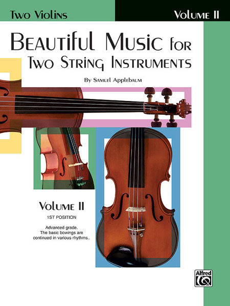 Beautiful Music for 2 Str Instr Vol2 2V