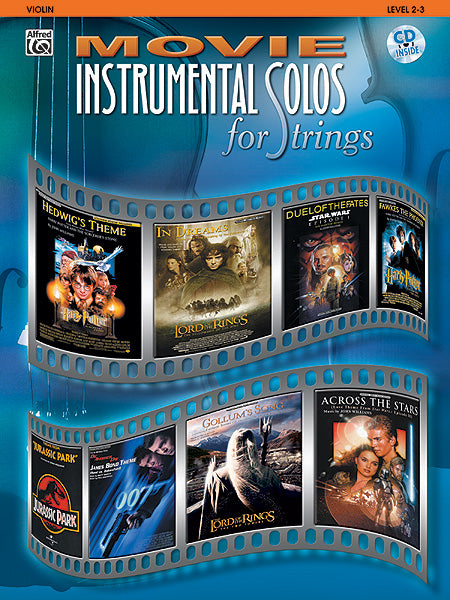 Movie Instrumental Solos Vln Bk+CD