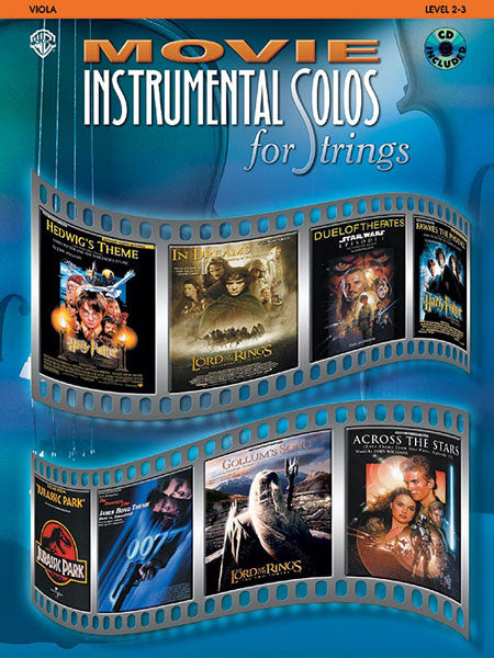 Movie Instrumental Solos Viola+CD